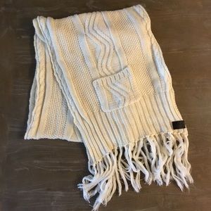 Rudsak cream scarf
